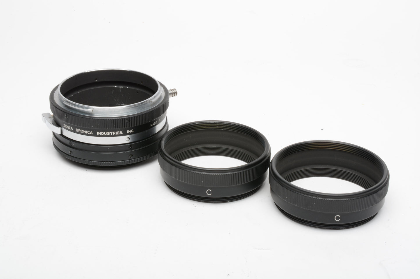 Zenza Bronica Extension Tube set A, B, C, C for S S2 S2A EC TL