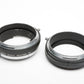 Zenza Bronica Extension Tube set A, B, C, C for S S2 S2A EC TL