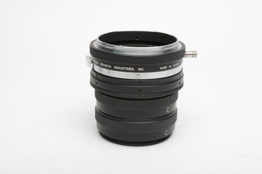 Zenza Bronica Extension Tube set A, B, C, C for S S2 S2A EC TL