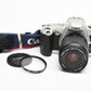 Canon EOS Rebel G 35mm SLR w/EF 28-80mm f4-5.6 III lens, Strap, UV, Great