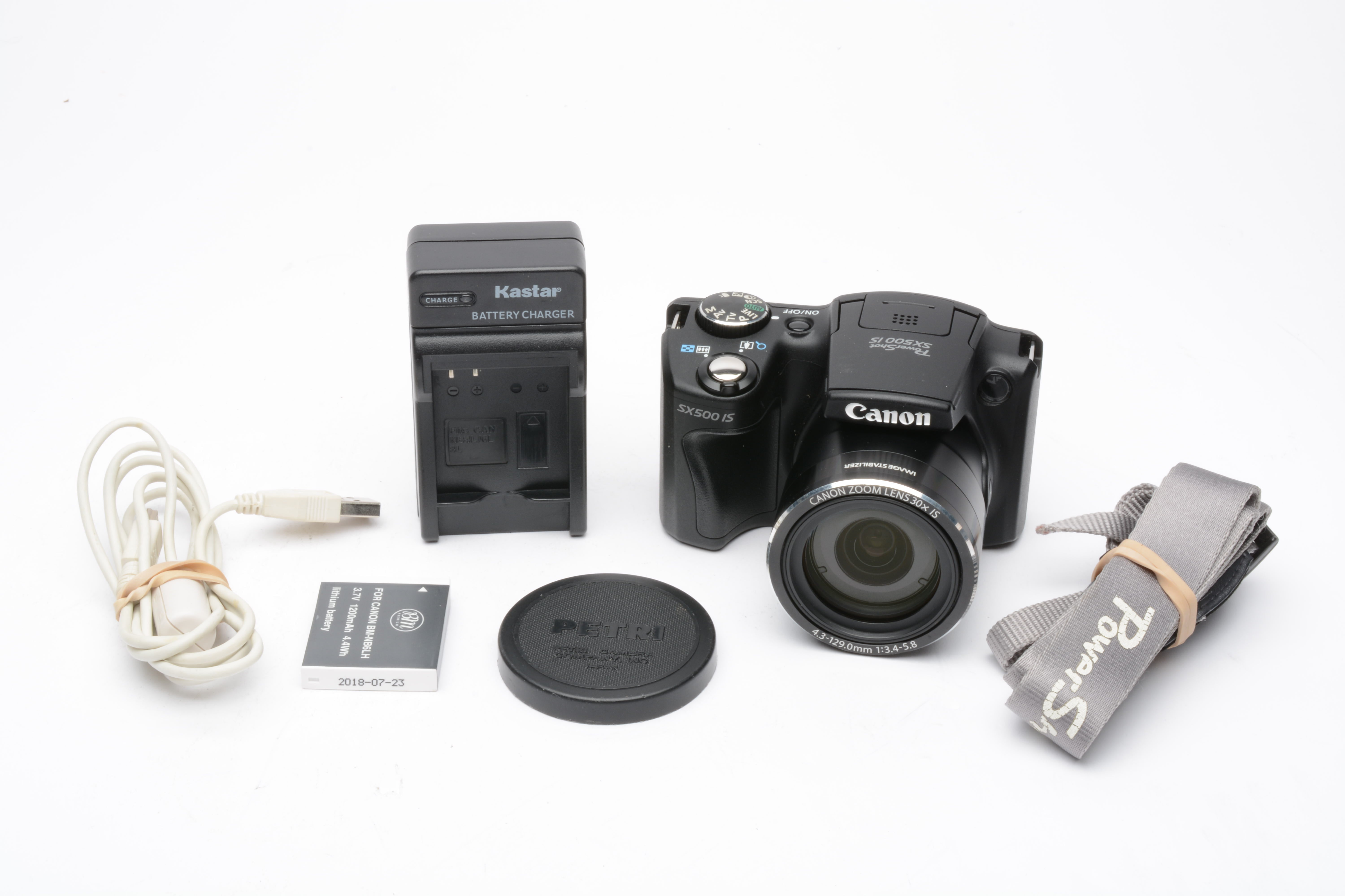 Canon Powershot SX500 Is newest 4.3-129.0mm (w/case)