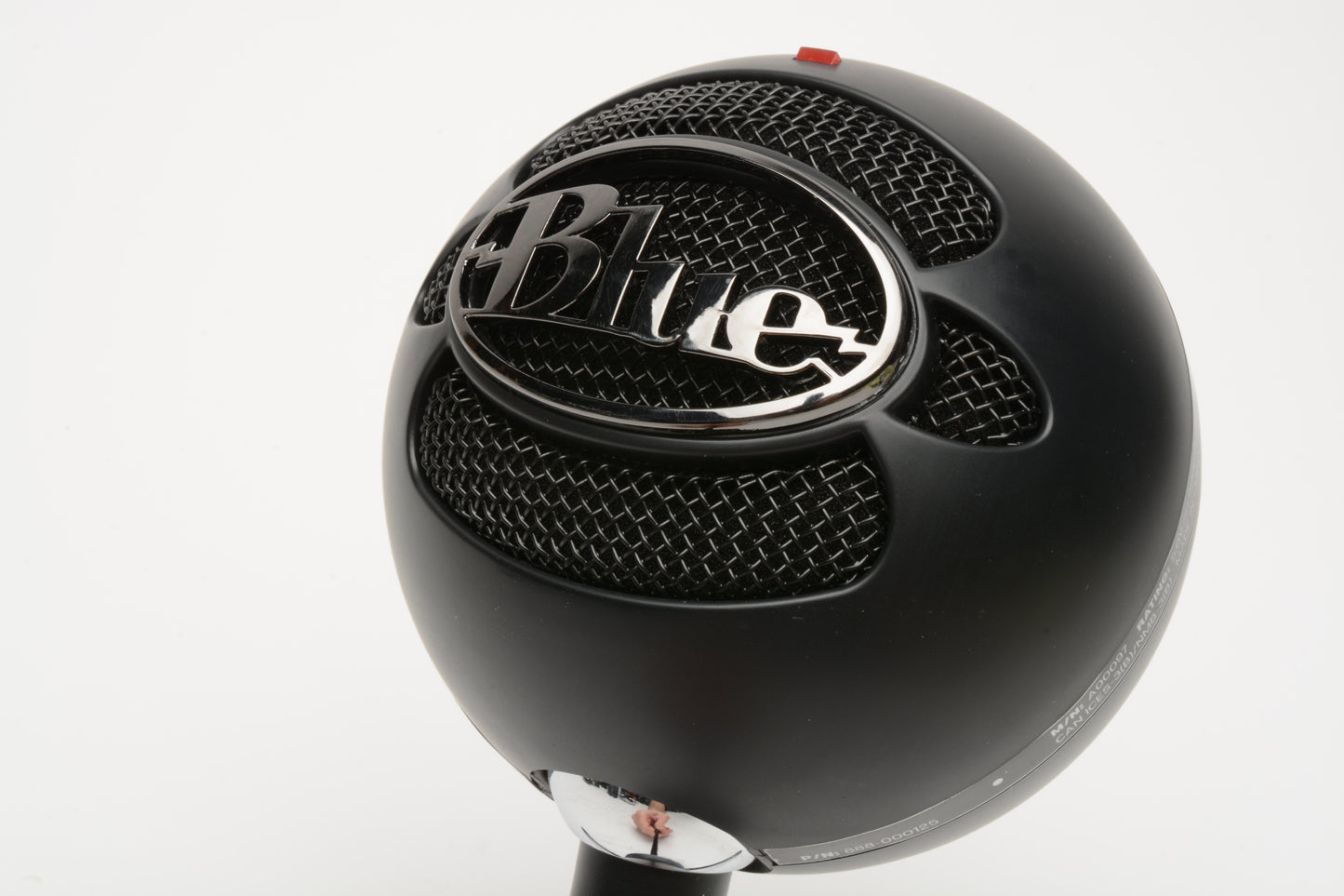 Logitech Blue Snowball iCE Microphone Stand, USB cable, manual, Black