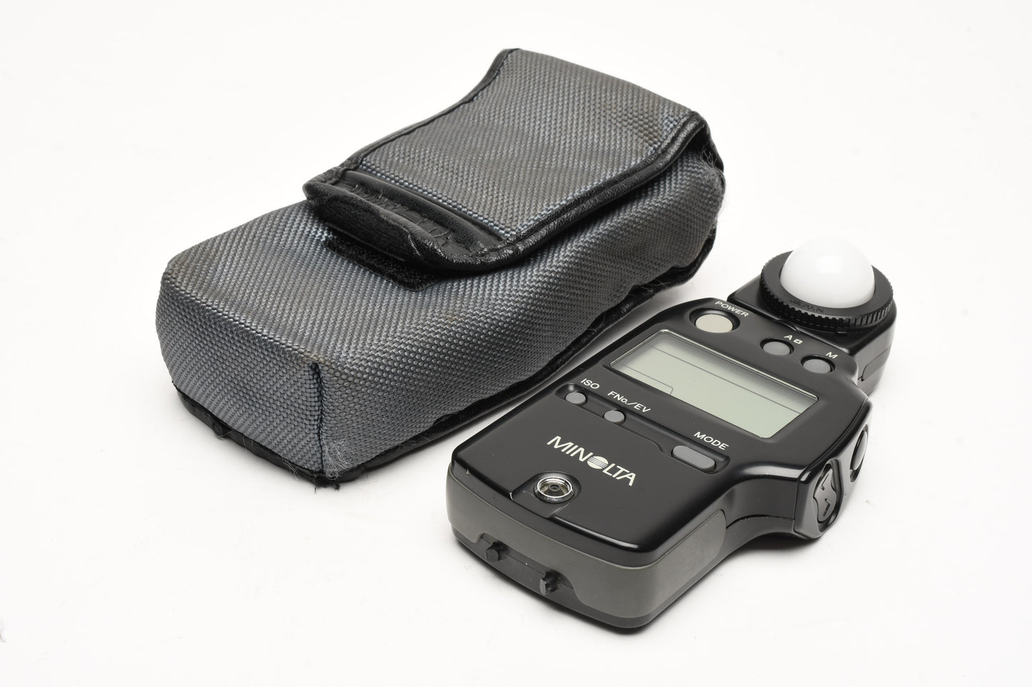 Minolta Autometer IVF Incident and flash meter in case, Tested, accurate