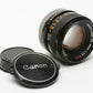 Canon FD 50mm 1:1.4 S.S.C Breach Mount Lens w/caps, Sharp!