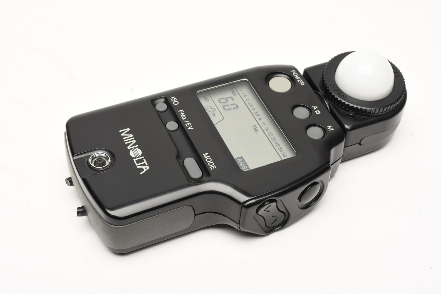 Minolta Autometer IVF Incident and flash meter in case, Tested, accurate