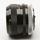 Canon FD 50mm 1:1.4 S.S.C Breach Mount Lens w/caps, Sharp!