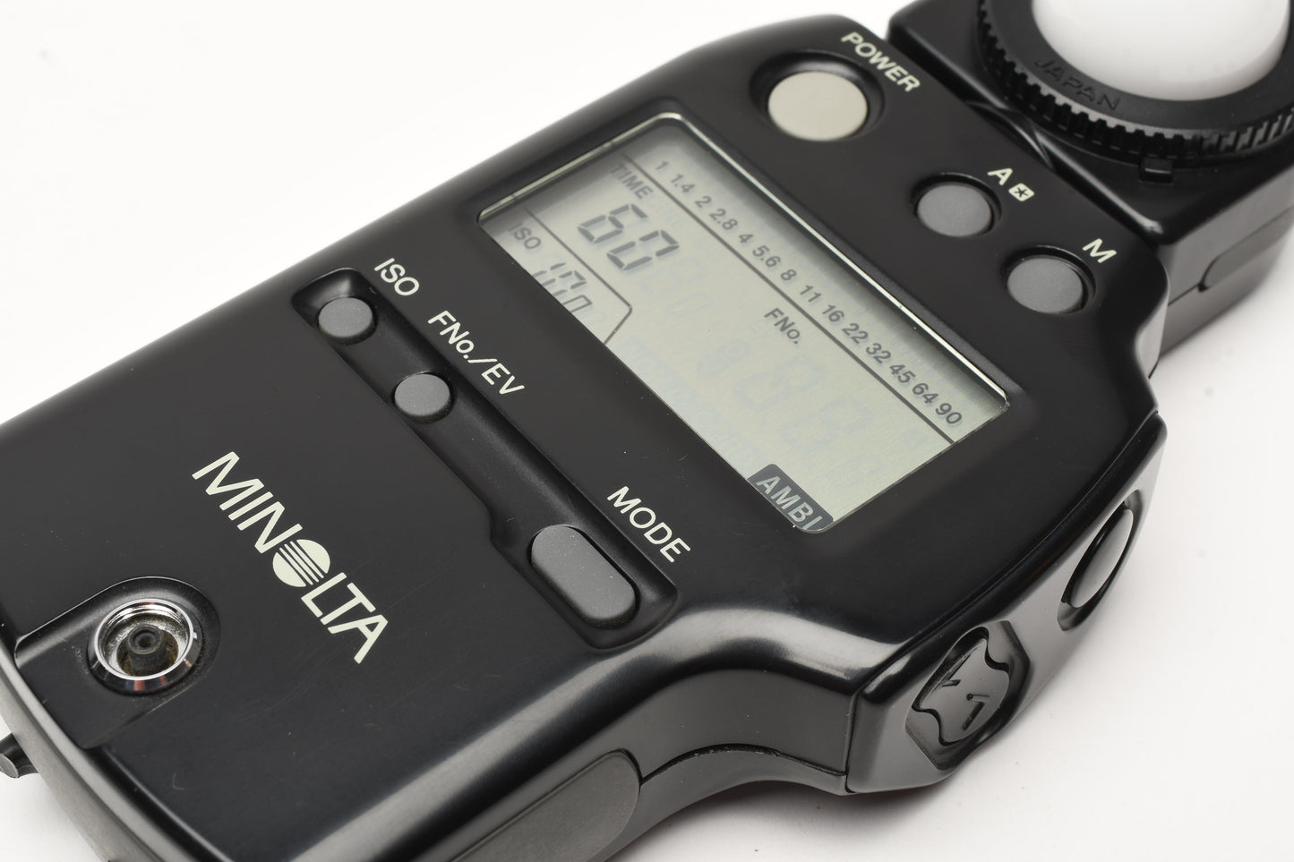 Minolta Autometer IVF Incident and flash meter in case, Tested, accurate