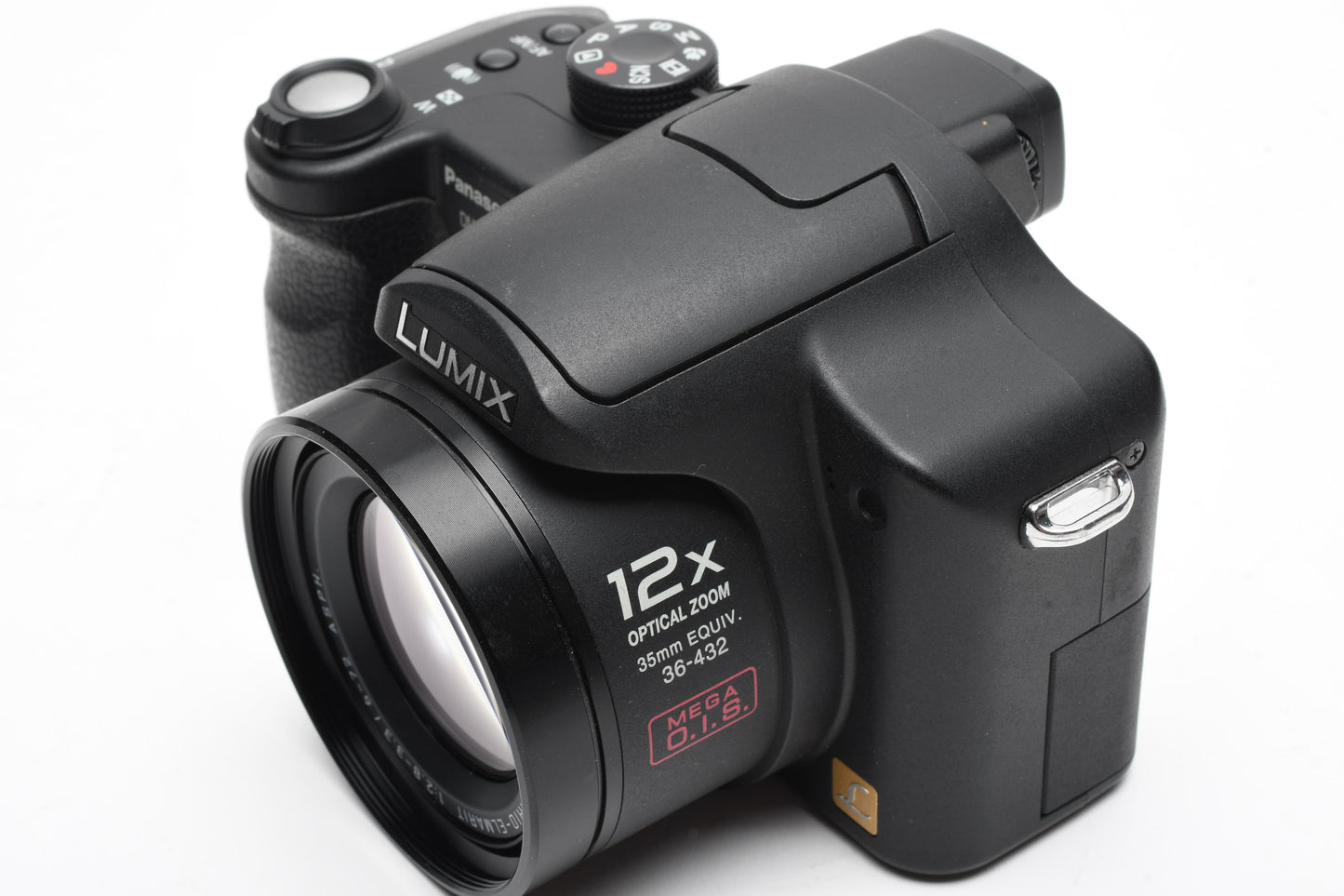Panasonic Lumix DMC-FZ7 6MP Digital Point&Shoot Camera +Manual