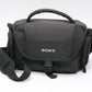 Sony mirrorless camera padded shoulder bag case ~8 x 5 x 6" w/pockets