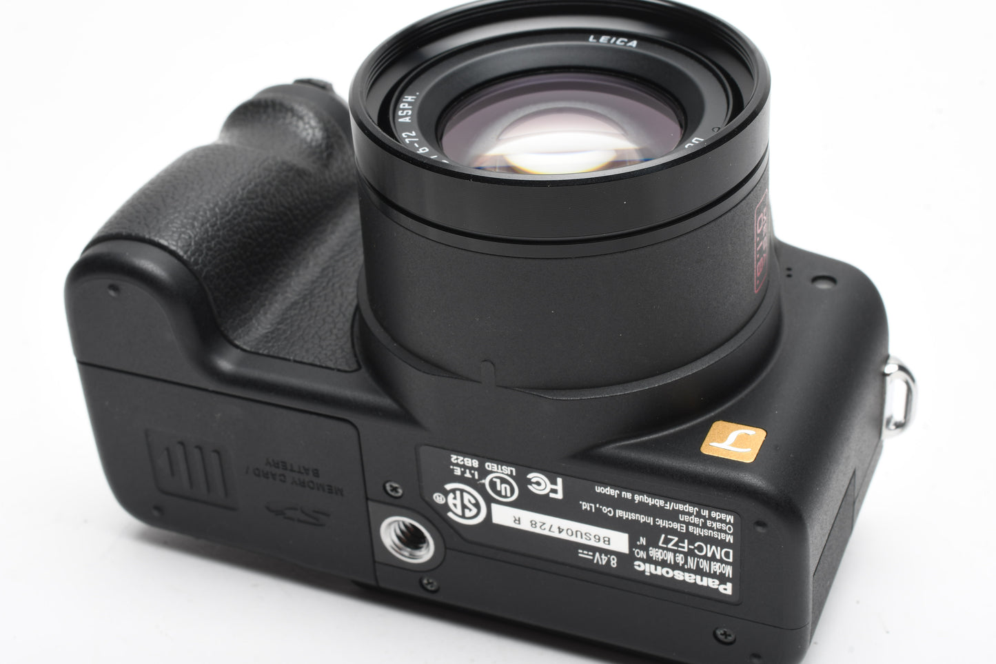 Panasonic Lumix DMC-FZ7 6MP Digital Point&Shoot Camera +Manual