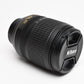 Nikon AF-S 18-105mm f3.5-5.6G ED DX VR zoom lens, caps, Mint-