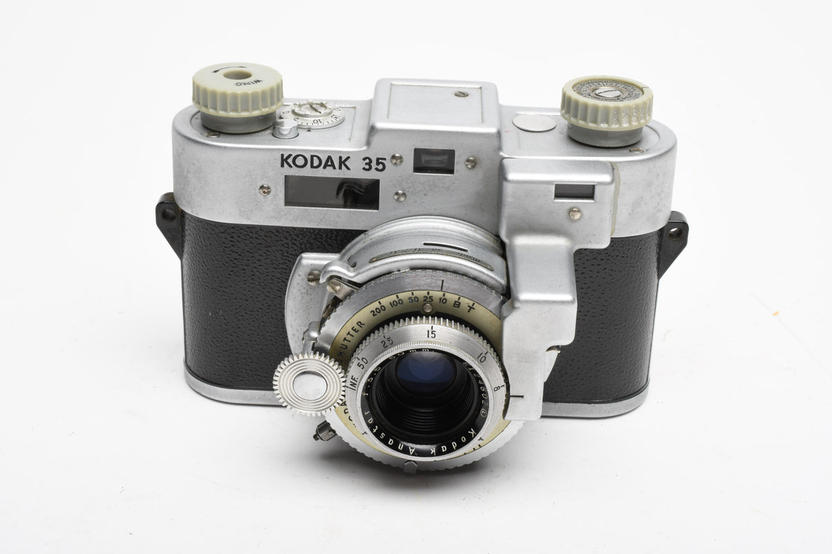 Kodak 35 Rangefinder Camera w/Anastigmat Special 50mm f/3.5 lens, Display