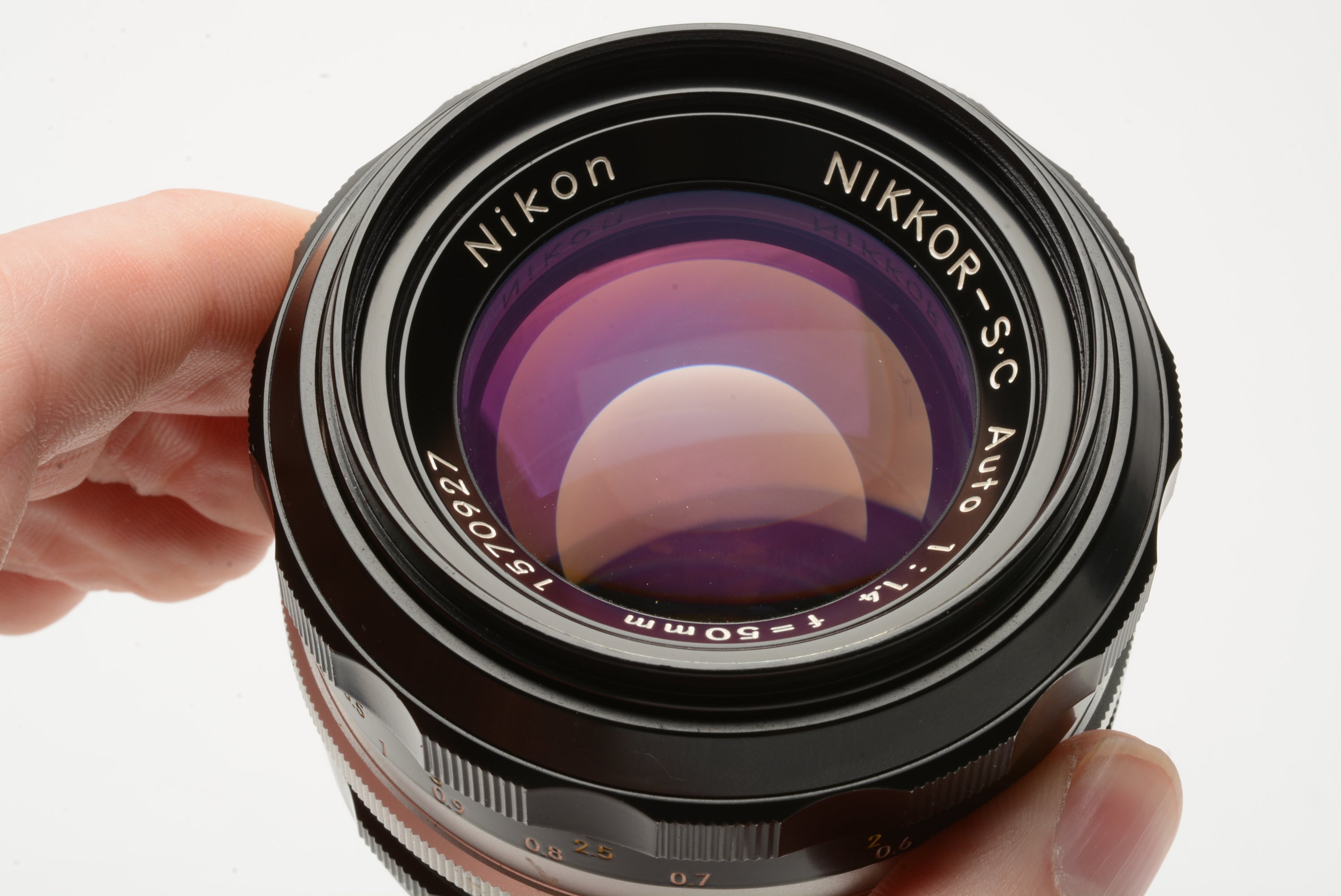 Nikon Nikkor SC Auto 50mm 1:1.4 Non-Ai Lens w/caps