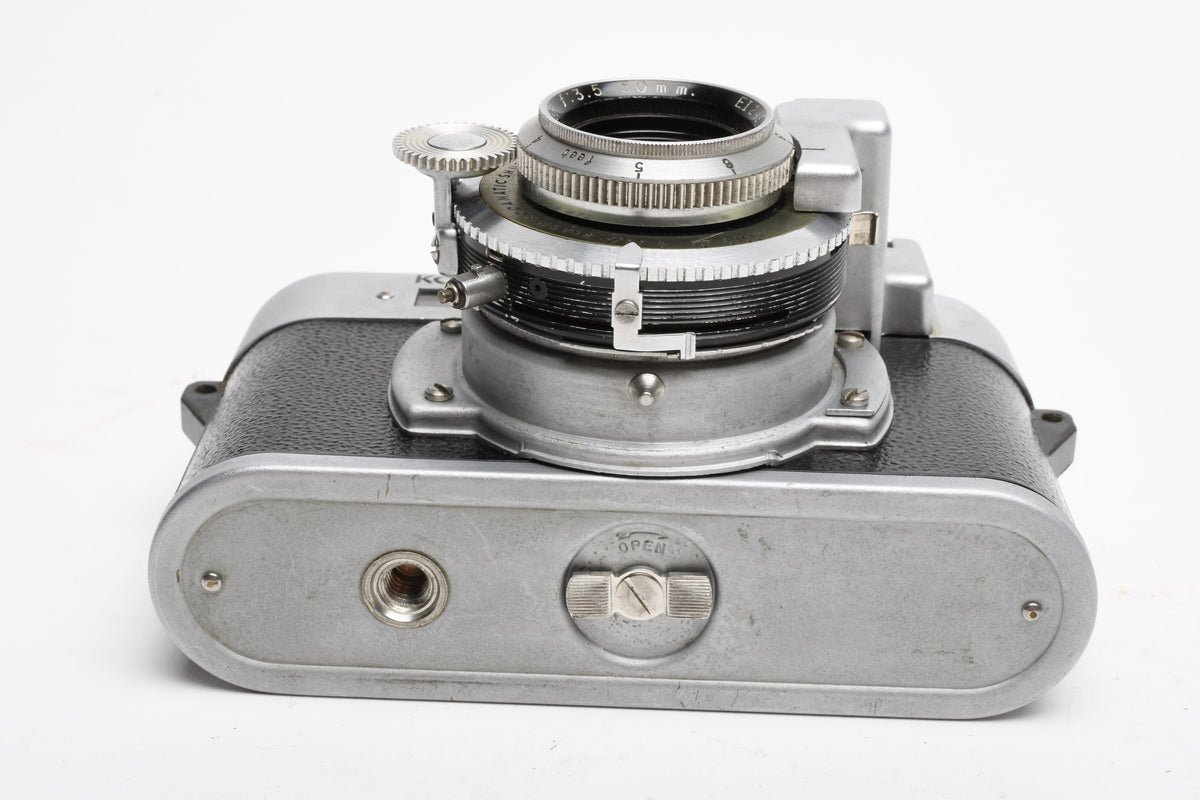 Kodak 35 Rangefinder Camera w/Anastigmat Special 50mm f/3.5 lens, Display