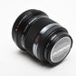 Olympus M. Zuiko Digital 45mm f1.8 MSC Micro 4/3 lens, Mint- (Black) +UV