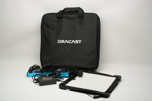 Dracast Yoga Series LED500 Bi-Color Flexible Panel DRYGFLD/B in case