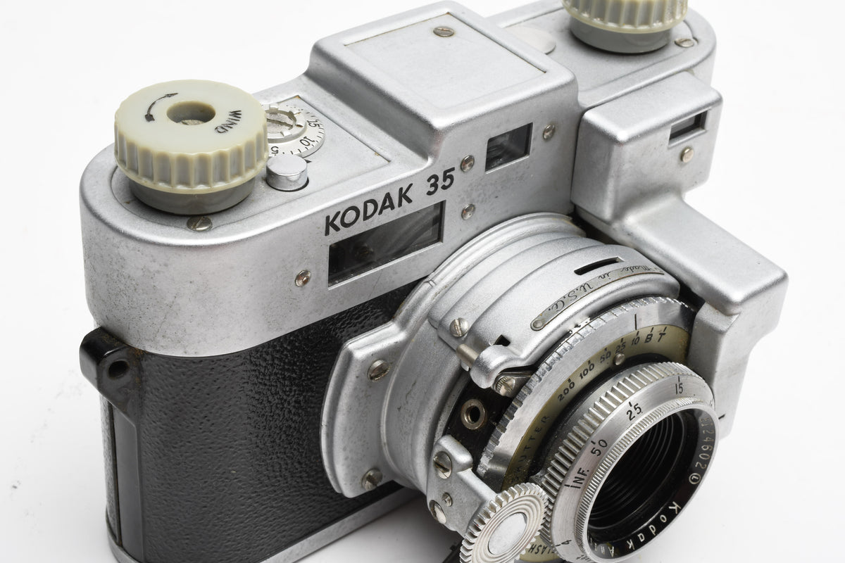 Kodak 35 Rangefinder Camera w/Anastigmat Special 50mm f/3.5 lens, Display