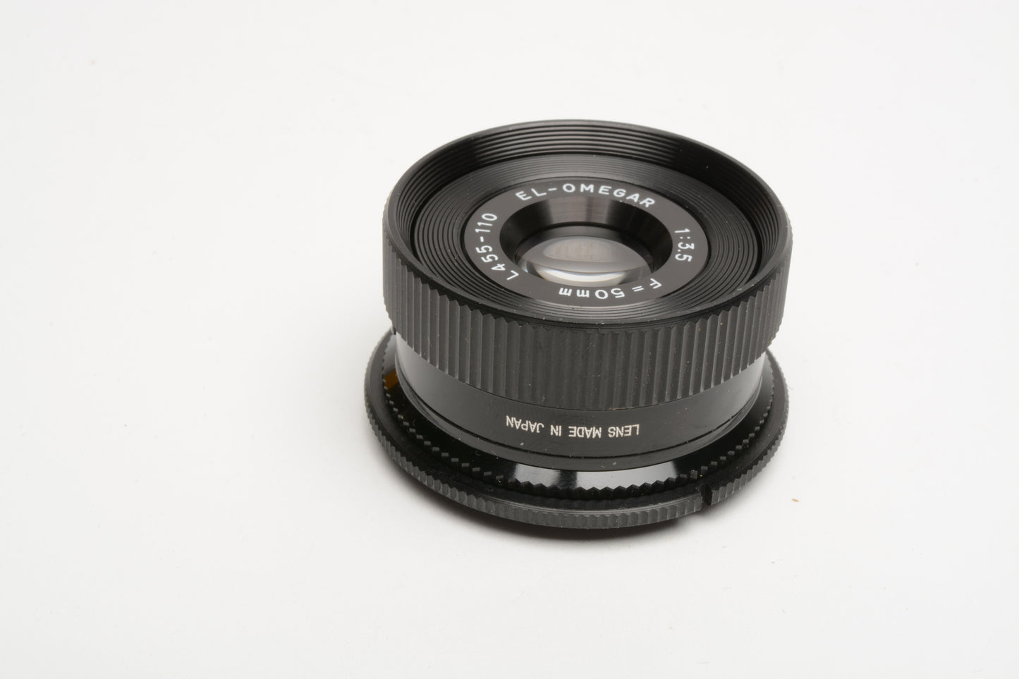 Omega EL Omegar 50mm f3.5 enlarging lens, Clean w/Cap and retaining ring