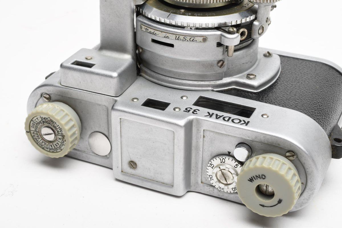 Kodak 35 Rangefinder Camera w/Anastigmat Special 50mm f/3.5 lens, Display
