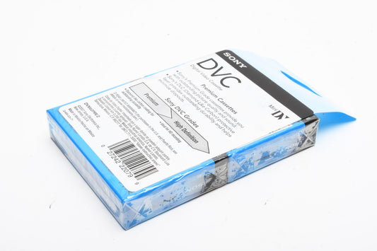 2x Sony Mini DV Digital Video Cassettes (2x Mini DV DVM60PRR)