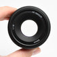 Nikon Nikkor AF 50mm f1.8 Prime lens, caps