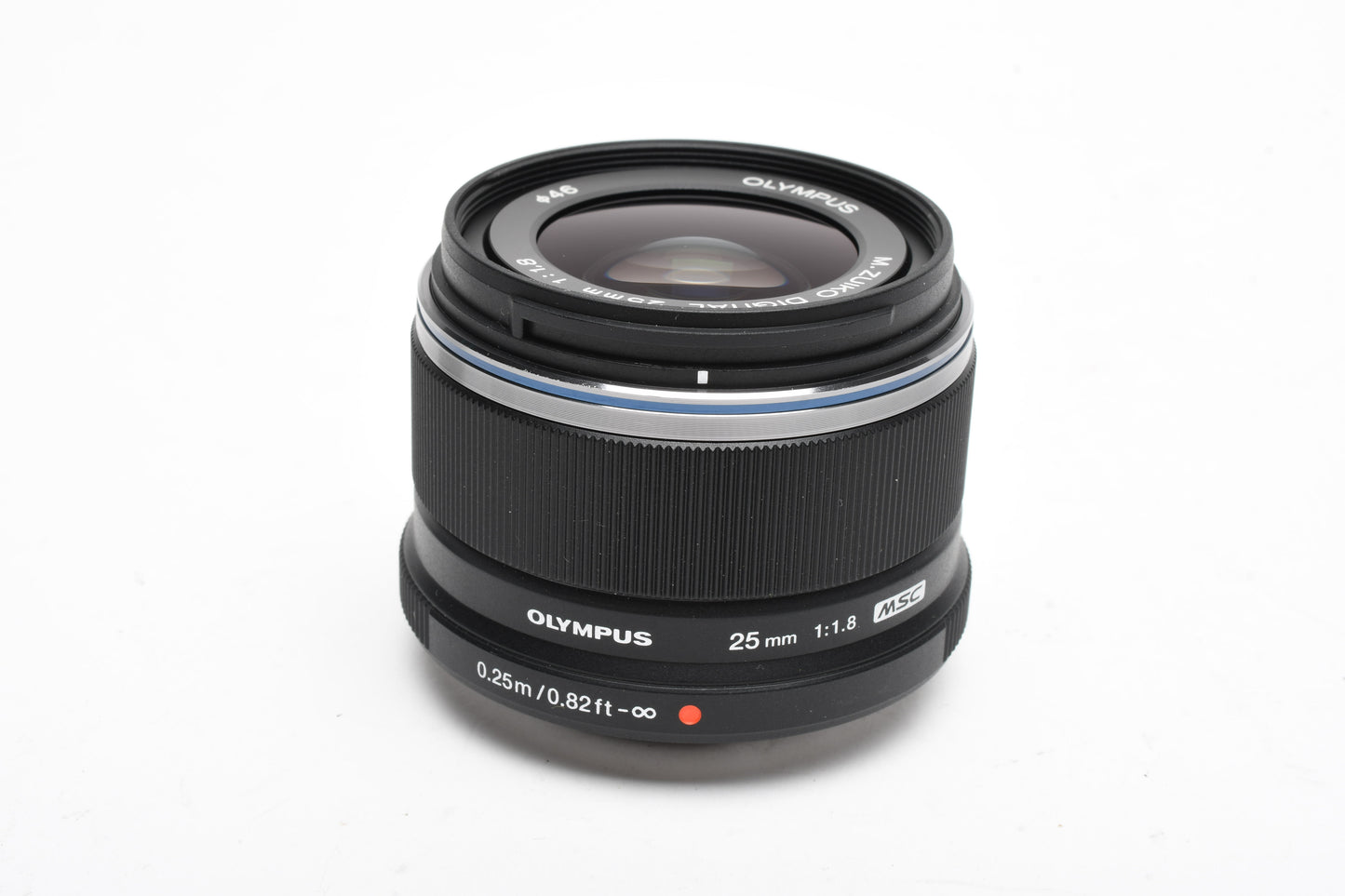 Olympus M. Zuiko Digital 25mm f1.8 Micro 4/3, Caps, UV, Mint-