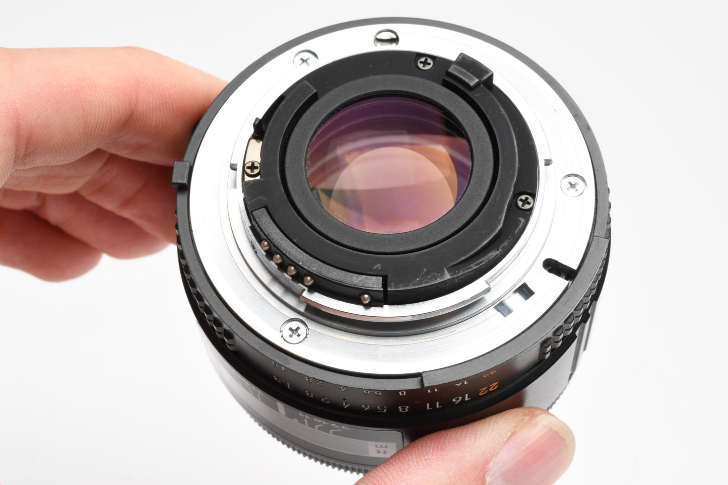 Nikon Nikkor AF 50mm f1.8 Prime lens, caps