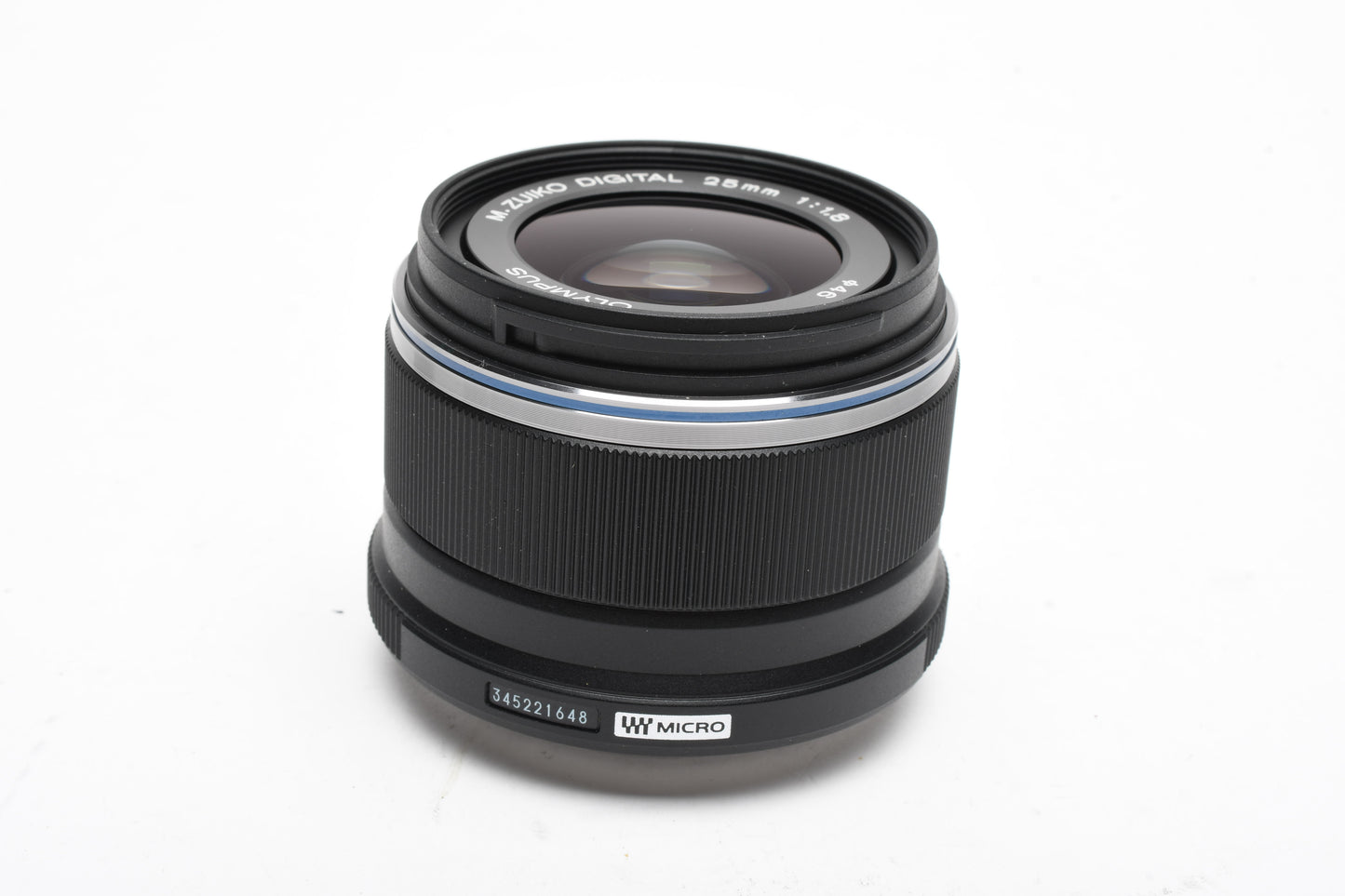 Olympus M. Zuiko Digital 25mm f1.8 Micro 4/3, Caps, UV, Mint-