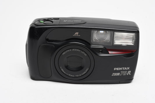 Pentax IQ Zoom 70-R 35mm Point&Shoot w/35-70mm zoom, tested