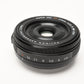 Fujinon XF 27mm f2.8 R WR lens, caps, very clean & sharp Boxed, Mint