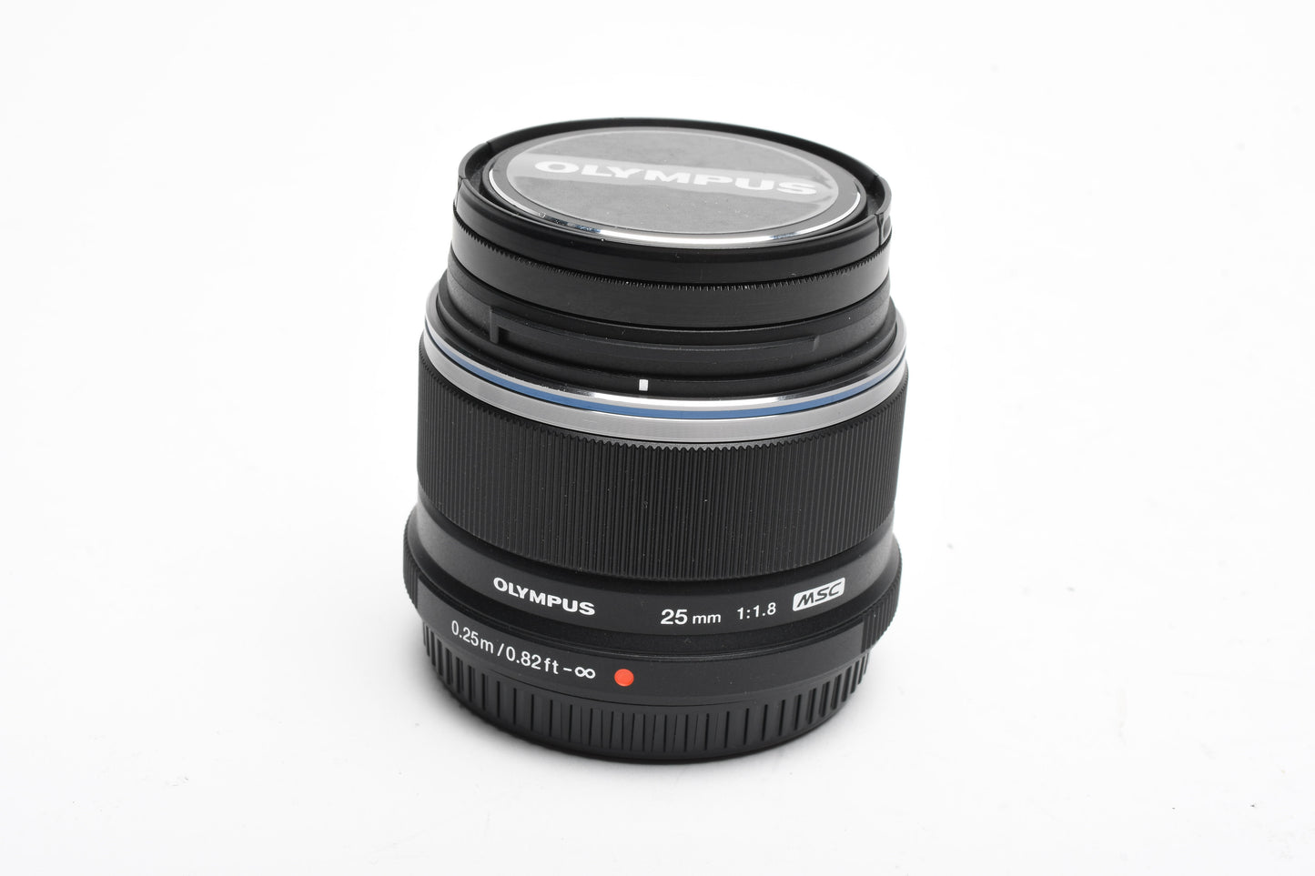 Olympus M. Zuiko Digital 25mm f1.8 Micro 4/3, Caps, UV, Mint-
