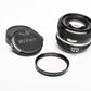 Nikon Nikkor 50mm f1.4 AI Prime lens, caps, 1A, Good