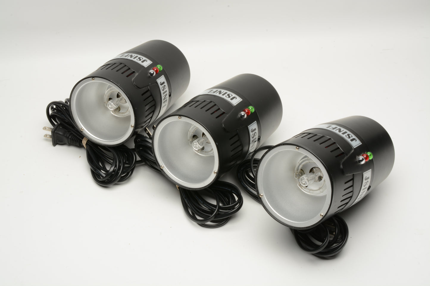 3X JSINFL Light 160W Studio Flash, + Accessories, *Read