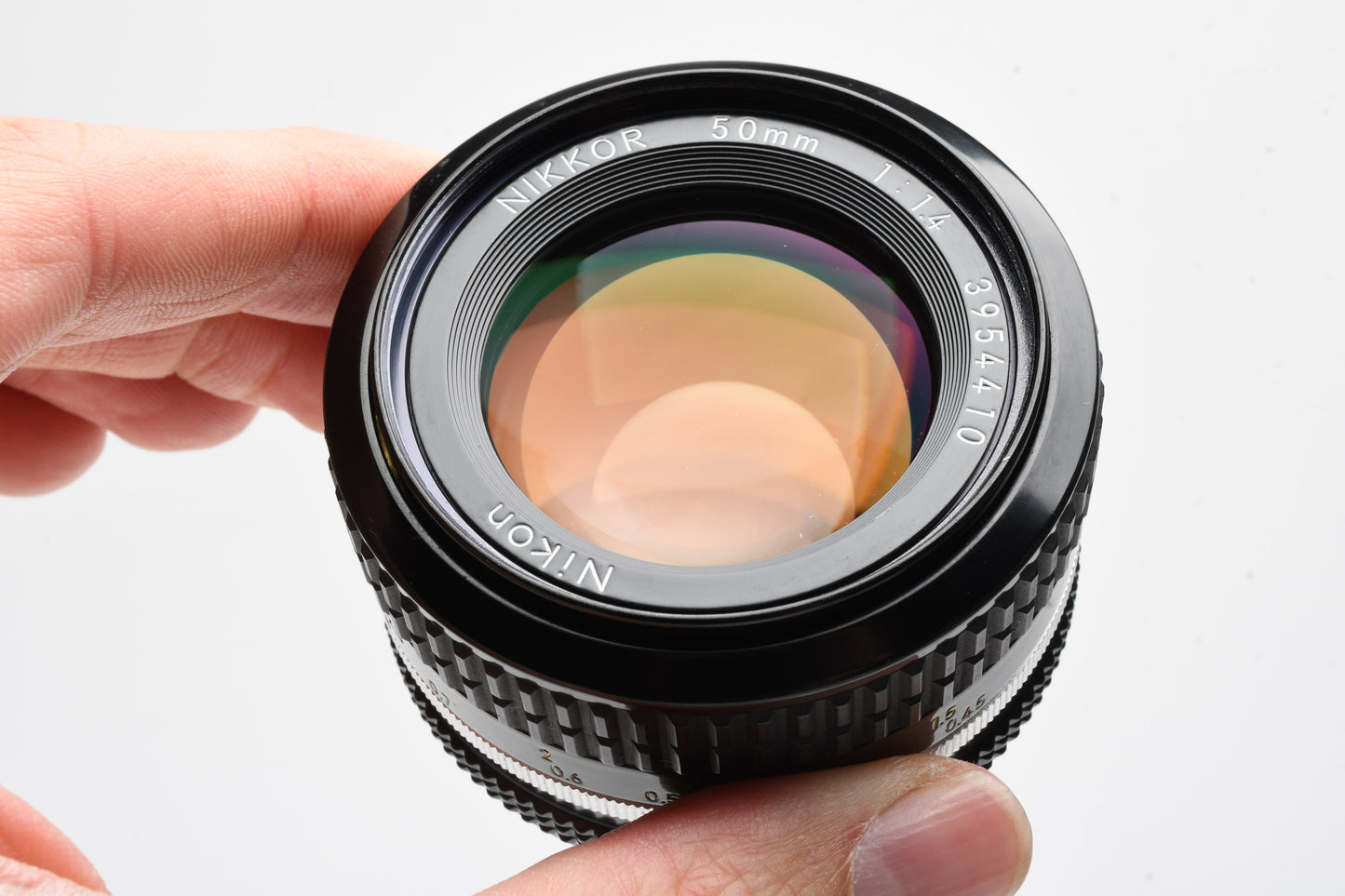 Nikon Nikkor 50mm f1.4 AI Prime lens, caps, 1A, Good