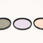 Set of 3 Tiffen 77mm filters:  Enhancing + CPL + 812 Warming, Great! In Pouch