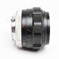 Minolta MC Rokkor-PG 58mm f1.2 prime lens, very sharp, Nice