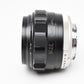 Minolta MC Rokkor-PG 58mm f1.2 prime lens, very sharp, Nice