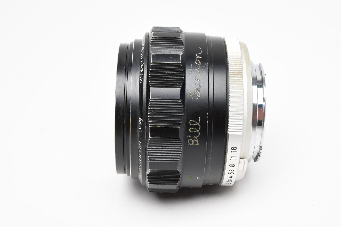Minolta MC Rokkor-PG 58mm f1.2 prime lens, very sharp, Nice