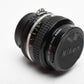 Nikon Nikkor 50mm f1.4 AI Prime lens, caps, 1A, Good