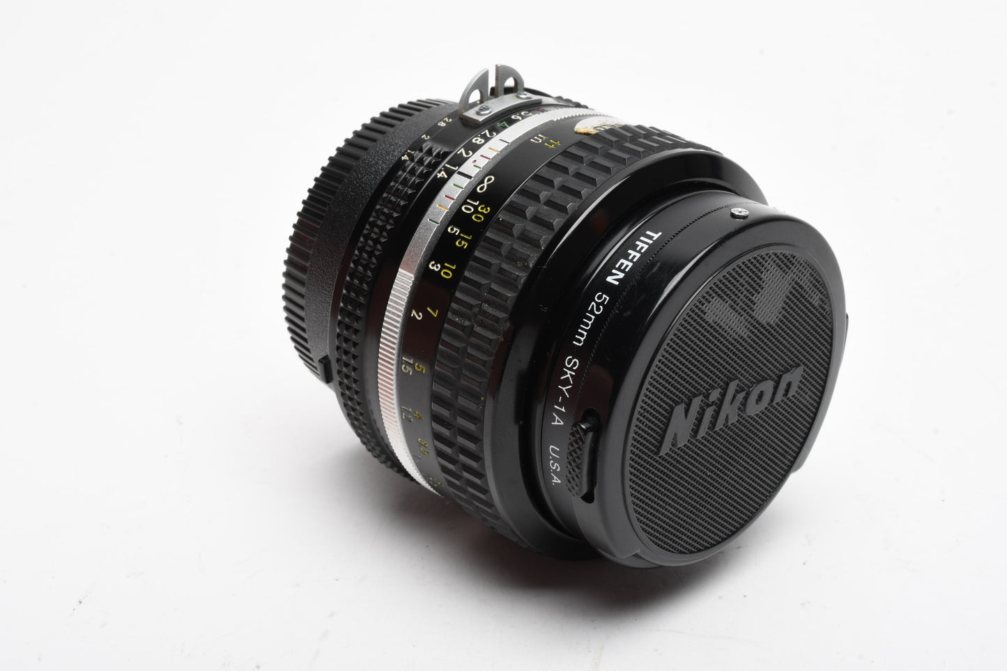 Nikon Nikkor 50mm f1.4 AI Prime lens, caps, 1A, Good