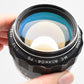 Minolta MC Rokkor-PG 58mm f1.2 prime lens, very sharp, Nice