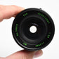 Quantaray 28mm F2.8 Canon FD Mount Lens, caps, hood, clean, great!