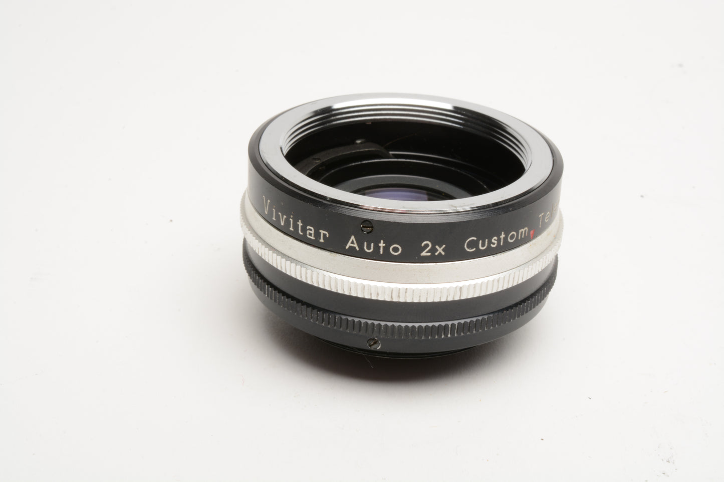 Vivitar 2X-1 M42 Universal Thread Mount 2X converter, w/caps, case