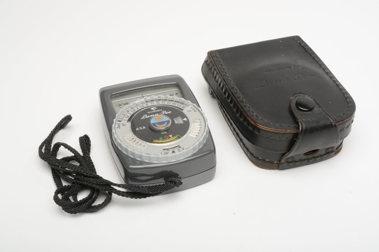 Gossen Luna-Pro Incident light meter, w/strap and case, tested, accurate