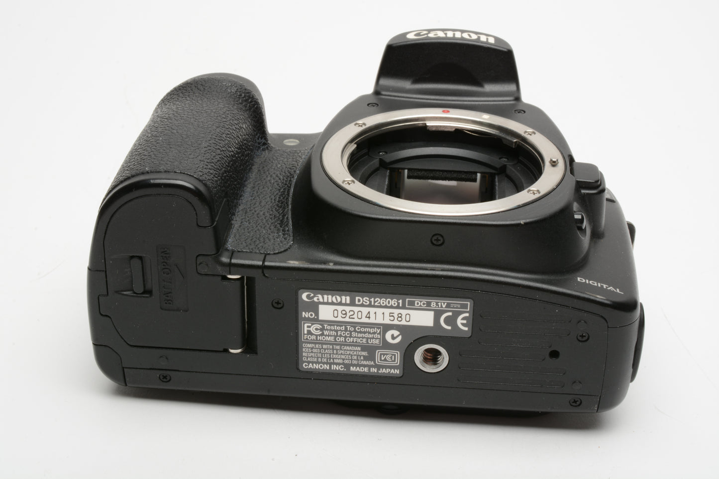 Canon EOS 20D DSLR body, batt, charger, 32GB CF card, Tested, Great body