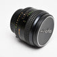 Minolta MD Rokkor-X 50mm f1.2 prime lens, very sharp, Nice