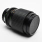 Focal 135mm f2.8 Portrait lens for Minolta MD, Case+Caps, Good!