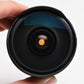 Minolta MC Fisheye Rokkor-X 16mm f2.8 lens, Barely Used, Mint-