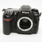 Nikon D200 10.2MP Digital SLR Camera Body, 2batts, charger, 9417 Acts, Tested