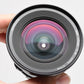 Minolta MD 17mm f4 lens w/Case, Barely Used, Mint-